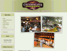 Tablet Screenshot of countryscapesandgardens.com